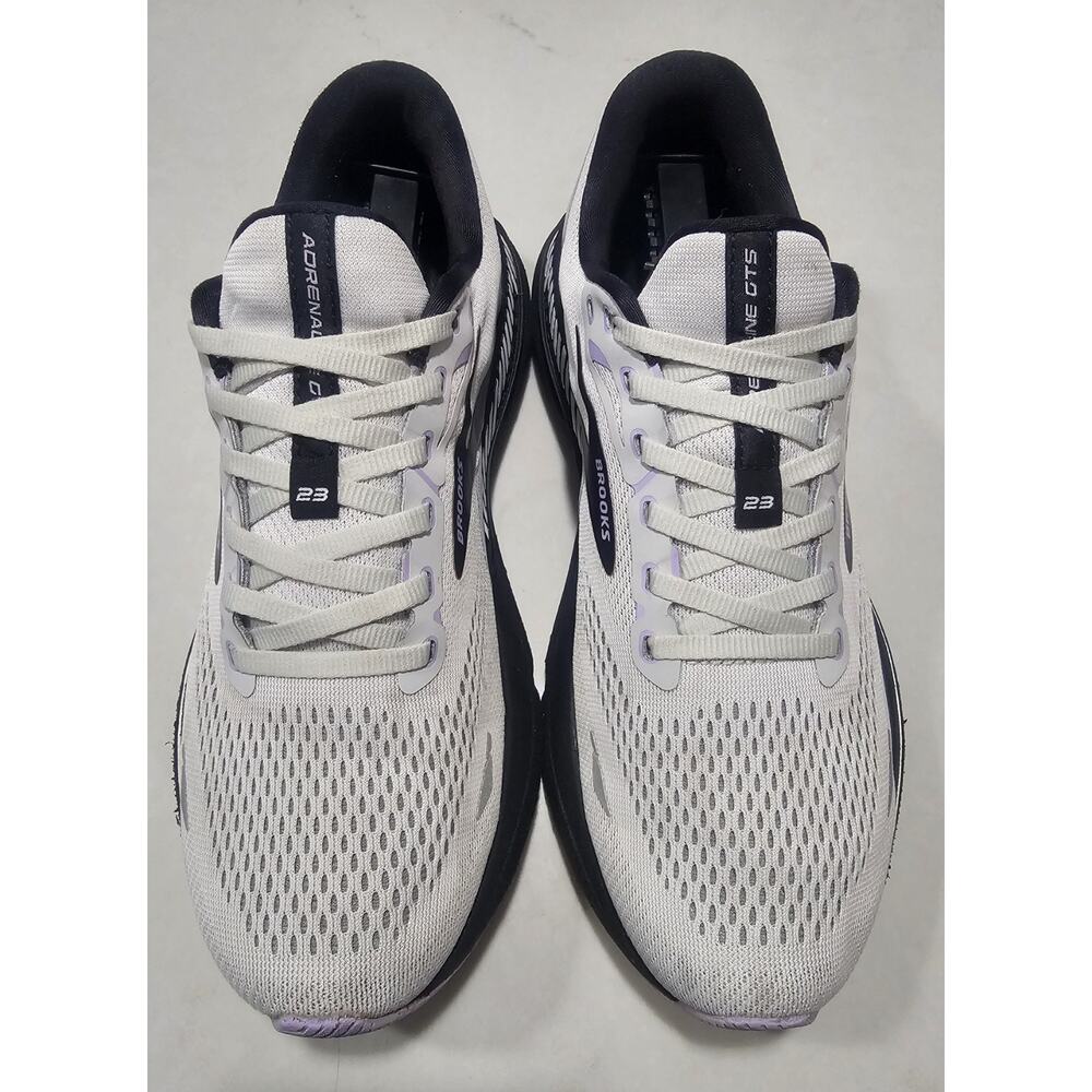Brooks Adrenaline GTS 23 Women’s Running Shoes Size 11 Gray Black Lavender Athle